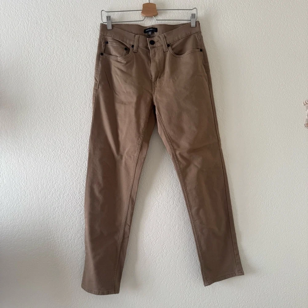 Banana Republic Pants Mens Brown Stretchy Medium Wash‎ Preppy
